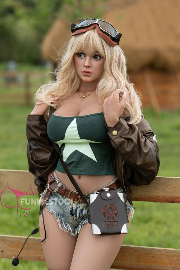 157cm/5ft2 G-Cup Silicone Sex Doll - #030S Natural Assos