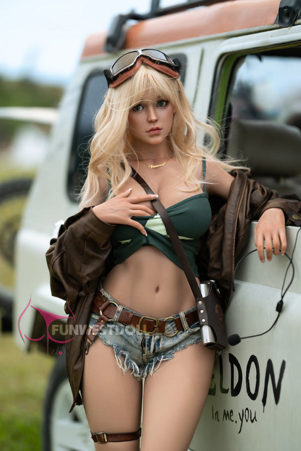 157cm/5ft2 G-Cup Silicone Sex Doll - #030S Natural Assos