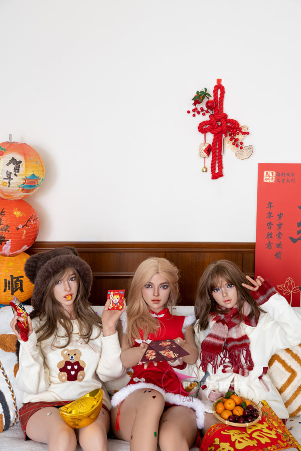 157cm/5ft2 G-Cup Silicone Sex Doll #026S - Natural Lexie