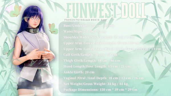 159cm/5ft3 A-cup Silicone Japanese Sex Doll #041S - White Amy FSD029