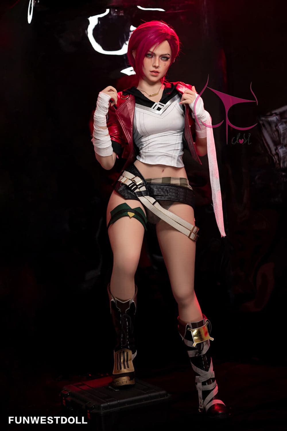 EU In Stock - 157cm/5ft2 C-Cup Cosplay TPE Sexy Sex Doll FWD048