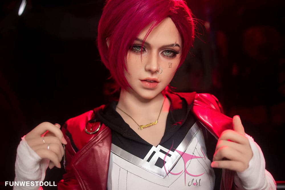 US In Stock - 157cm/5ft2 C-Cup Cosplay TPE Sexy Sex Doll FWD048