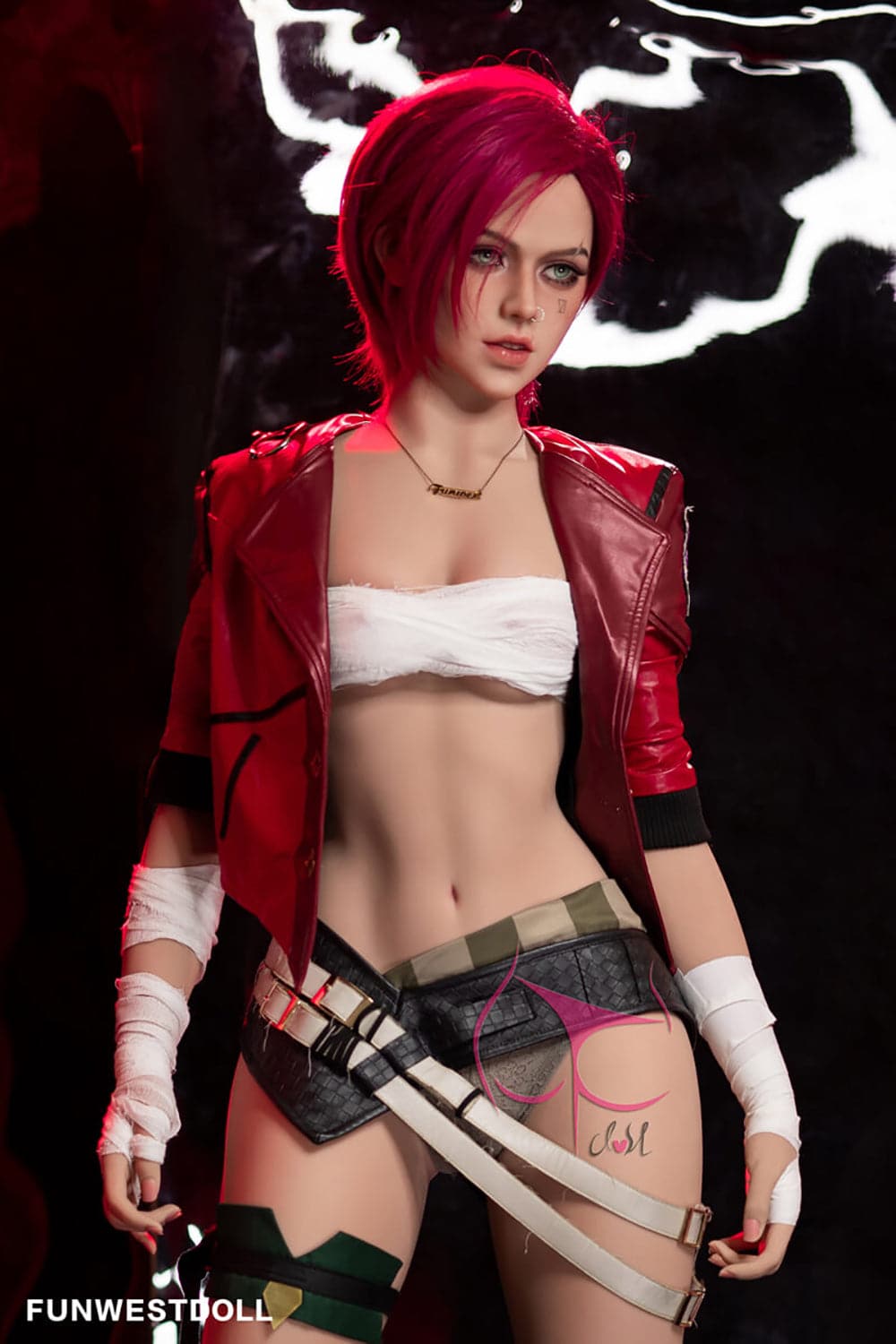 US In Stock - 157cm/5ft2 C-Cup Cosplay TPE Sexy Sex Doll FWD048