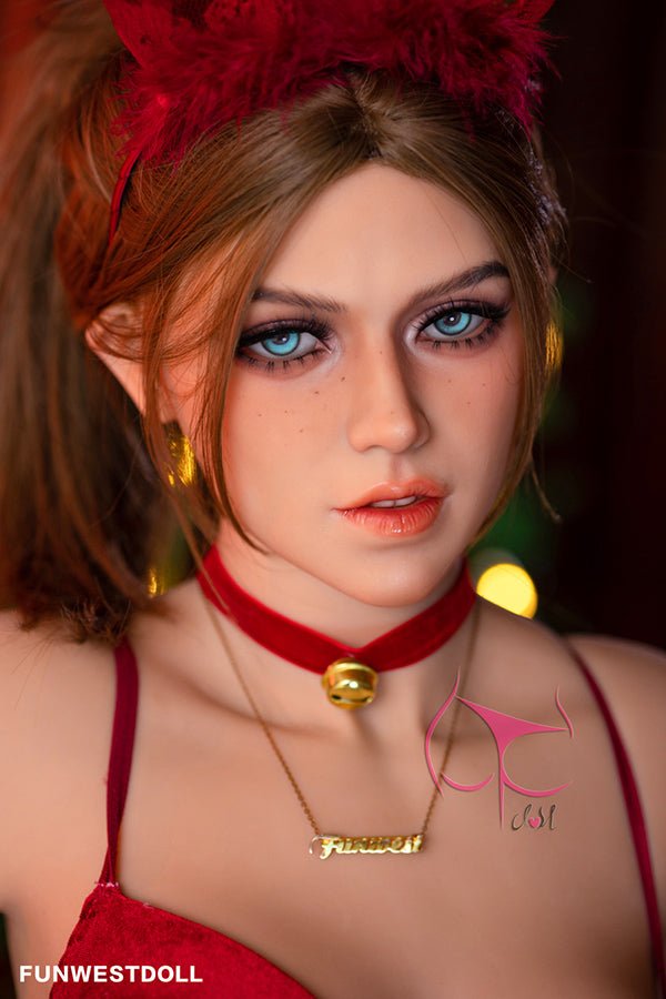 EU In Stock - 159cm/5ft3 A-cup Cosplay TPE Sex Doll - #029 Eudora