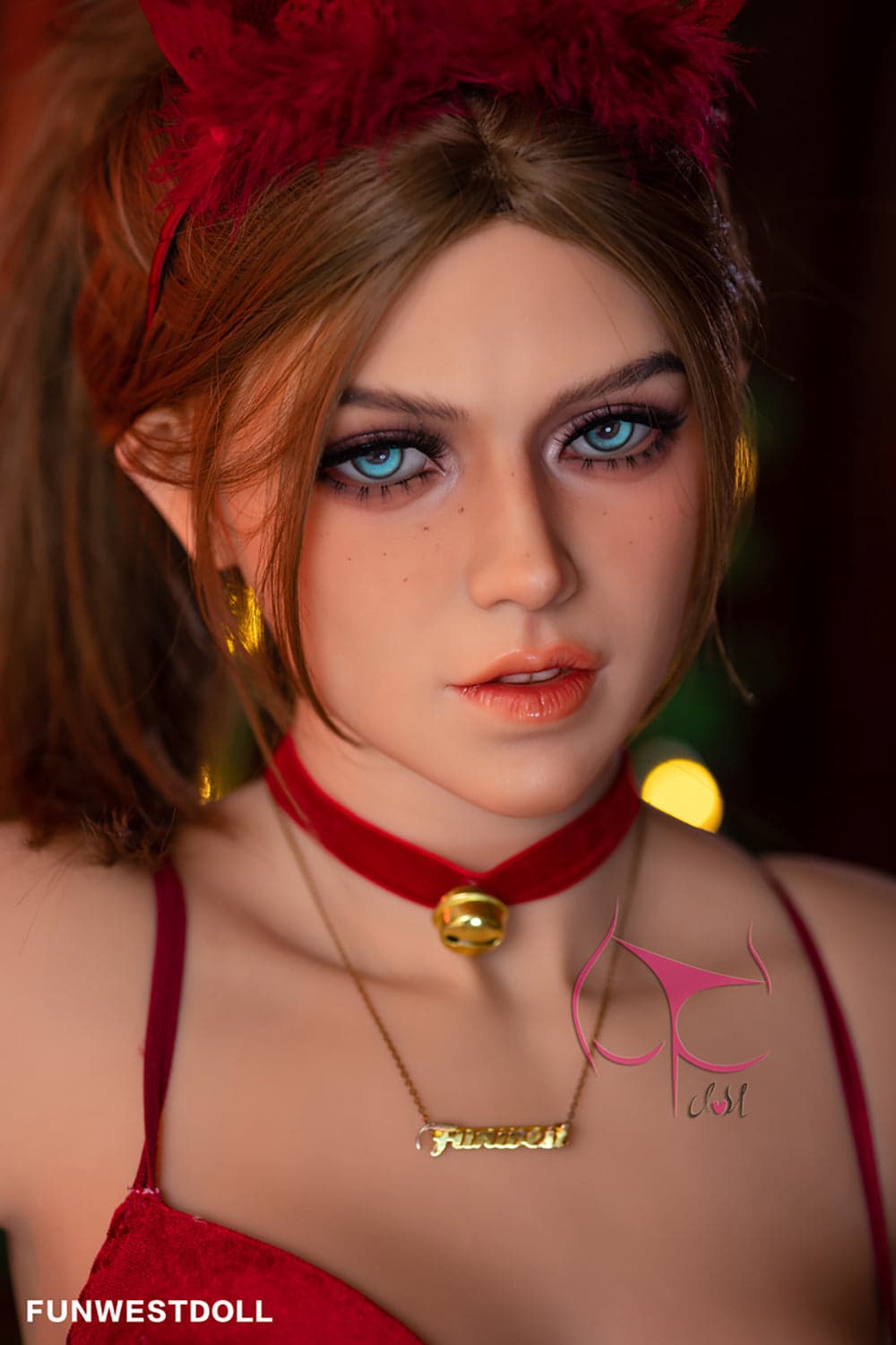 159cm/5ft3 A-Cup Christmas Cosplay Special TPE Sex Doll