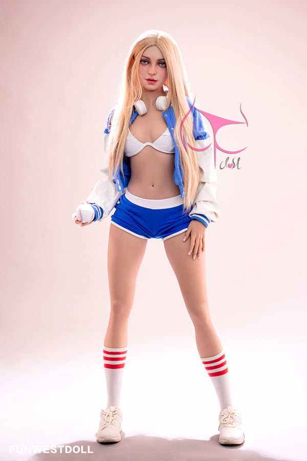 US In Stock - 159cm/5ft3 A-cup Cosplay TPE Sex Doll - #031 Eudora