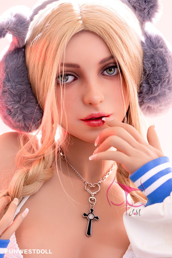 159cm/5ft3 A-cup Cosplay Creampie TPE Sex Doll - #031 Eudora