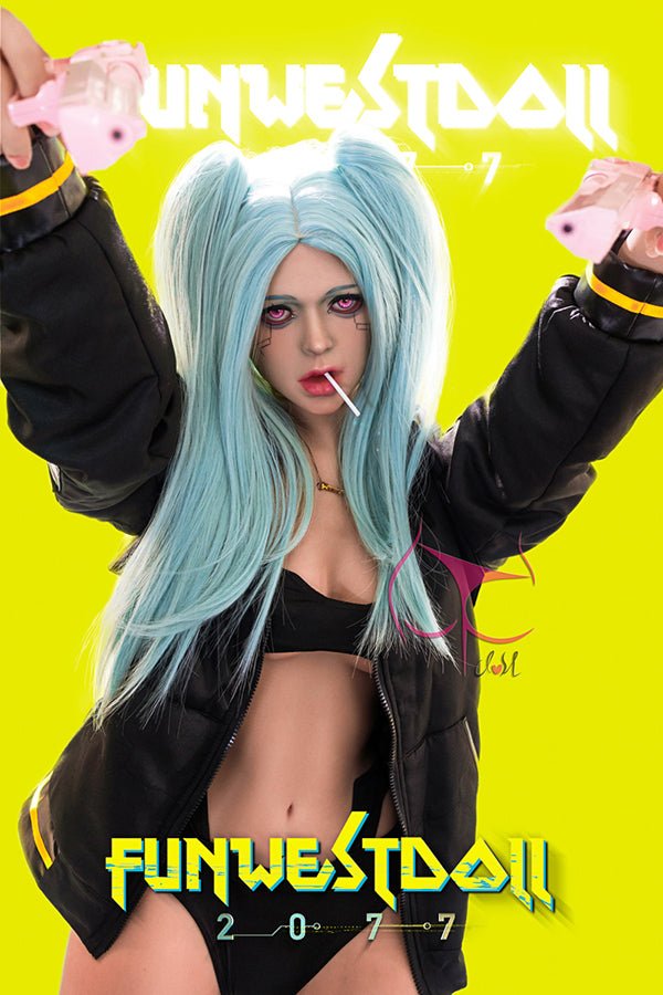 157cm/5ft2 C-cup TPE Harley Quinn Anime Sex Doll - #030 Assos