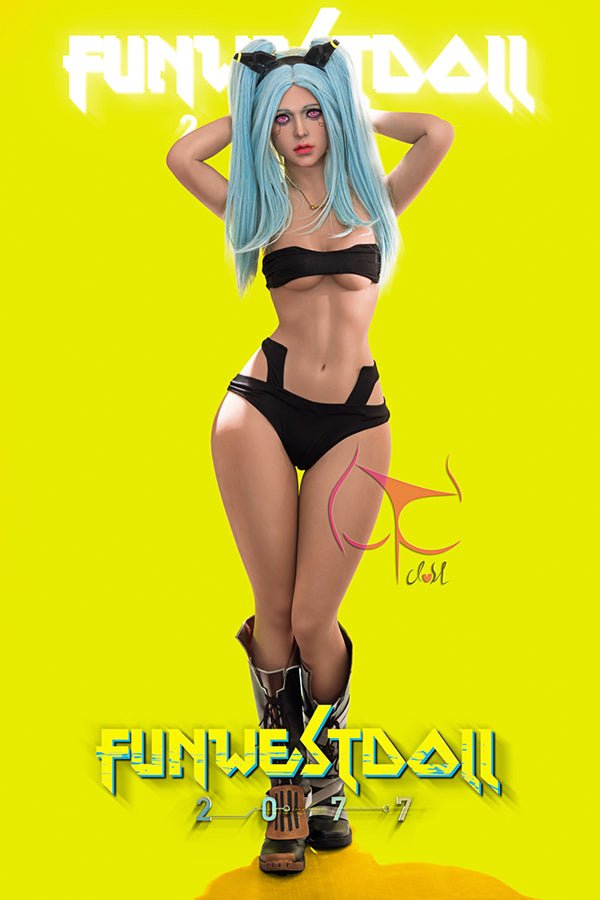 157cm/5ft2 C-cup TPE Harley Quinn Anime Sex Doll - #030 Assos