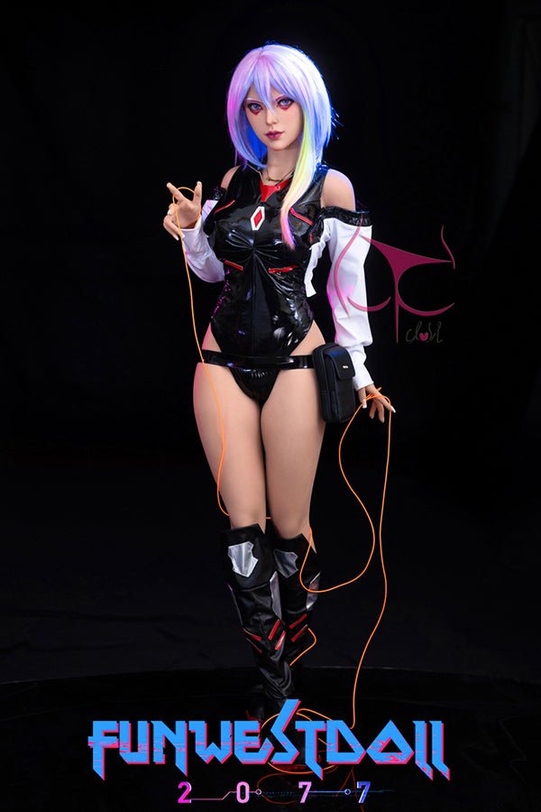 155cm/5ft1 F-cup Anime Cosplay Cyberpunk: Edgerunners Lucyna Kushinada Sex Doll - #026 Lexie