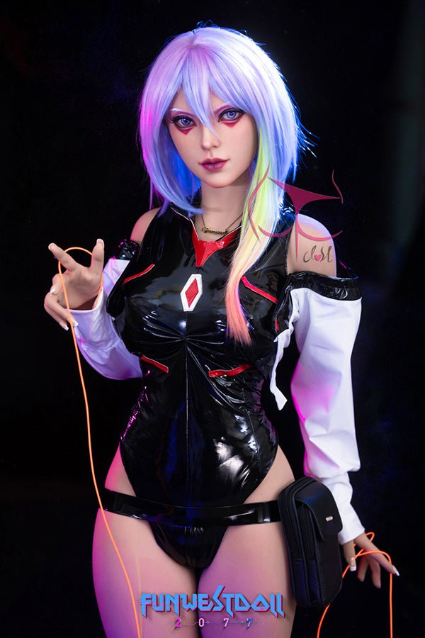 155cm/5ft1 F-cup Anime Cosplay Cyberpunk: Edgerunners Lucyna Kushinada Sex Doll - #026 Lexie