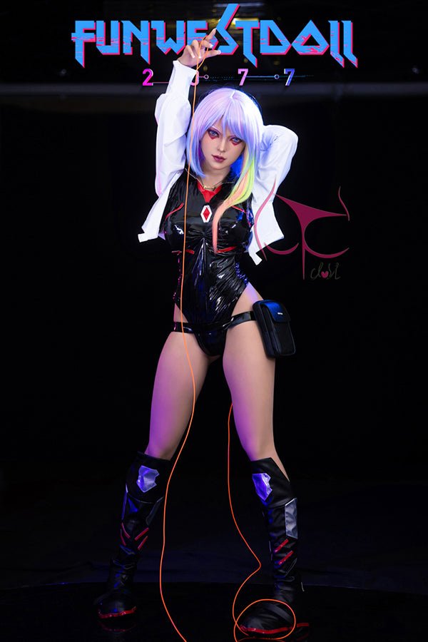 155cm/5ft1 F-cup Anime Cosplay Cyberpunk: Edgerunners Lucyna Kushinada Sex Doll - #026 Lexie
