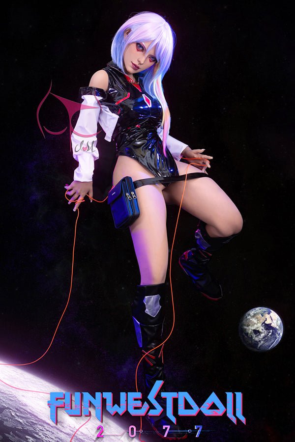 155cm/5ft1 F-cup Anime Cosplay Cyberpunk: Edgerunners Lucyna Kushinada Sex Doll - #026 Lexie