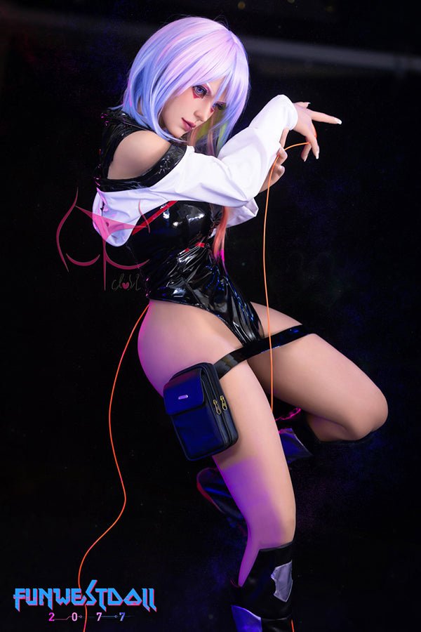 155cm/5ft1 F-cup Anime Cosplay Cyberpunk: Edgerunners Lucyna Kushinada Sex Doll - #026 Lexie