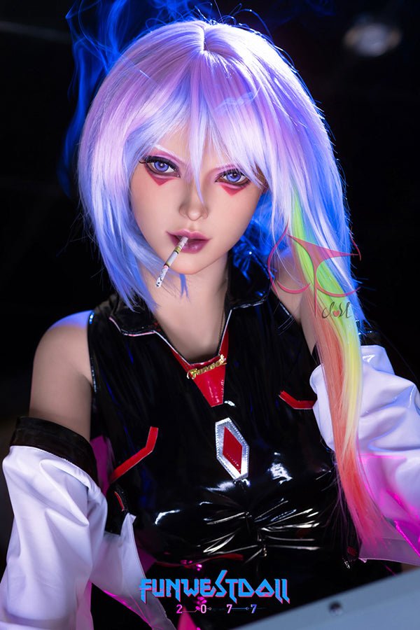 155cm/5ft1 F-cup Anime Cosplay Cyberpunk: Edgerunners Lucyna Kushinada Sex Doll - #026 Lexie
