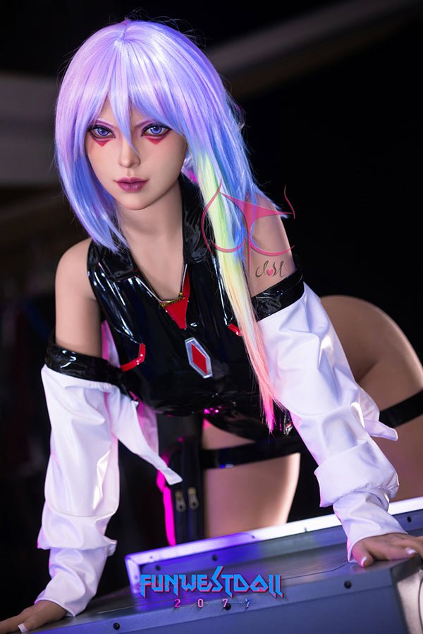 155cm/5ft1 F-cup Anime Cosplay Cyberpunk: Edgerunners Lucyna Kushinada Sex Doll - #026 Lexie