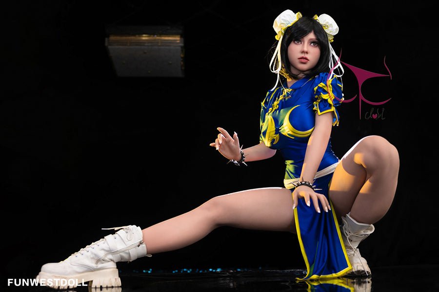 155cm/5ft1 F-cup Cosplay Street Fighter Chun-Li Anime Sex Doll - #032 Lucy
