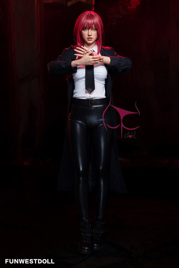 162cm/5ft4 F-cup Game Cosplay Makima | Nikke Goddess of Victory Anime Sex Doll - #035