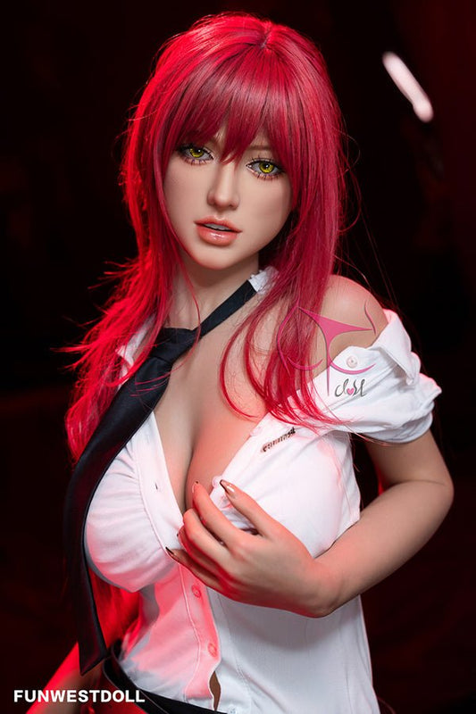 EU In Stock - 162cm/5ft4 F-cup Anime Cosplay TPE Sex Doll - #035 Chloe