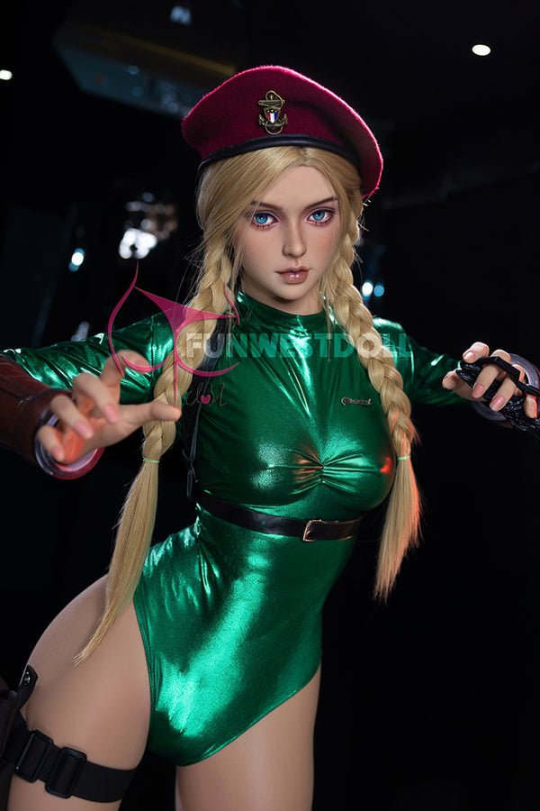 EU In Stock - 157cm/5ft2 C-cup Cosplay Street Fighter Killer Bee Cammy Anime Sex Doll - #036 Lily