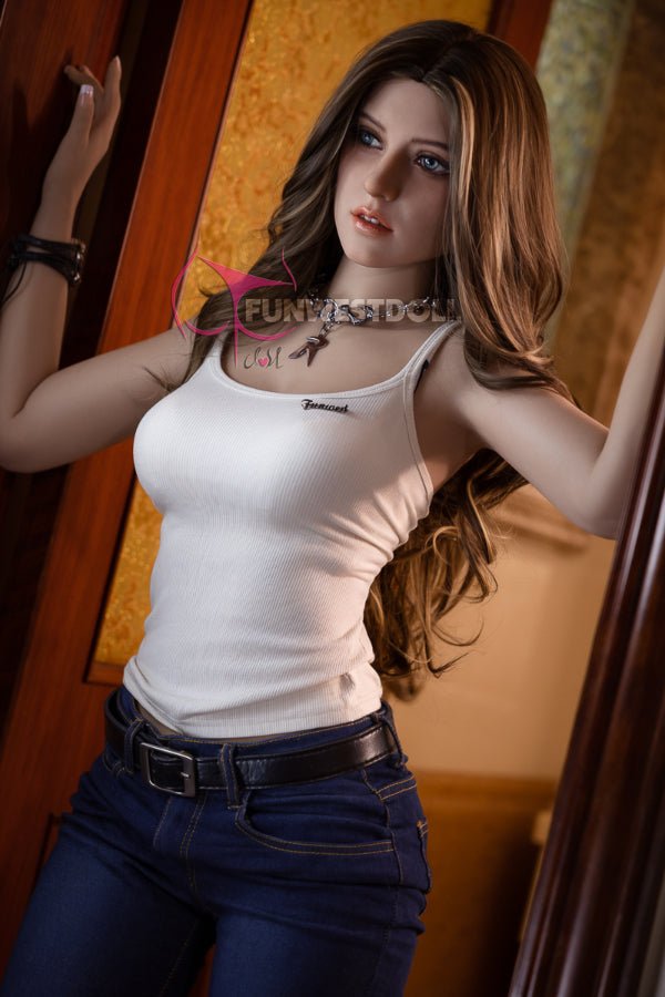 EU In Stock - 159cm/5ft3 A-cup STPE Sex Doll - #027 Jasmine