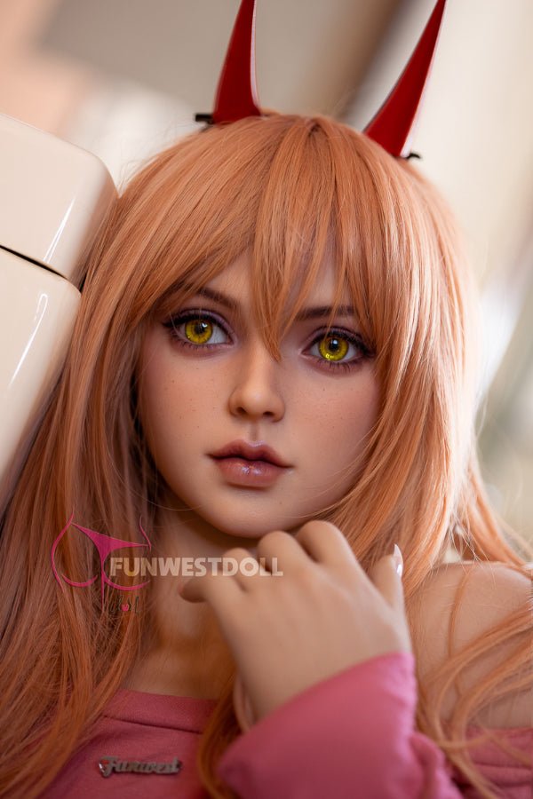 159cm/5ft3 A-cup Anime Cosplay TPE Sex Doll - #036 Natural Lily