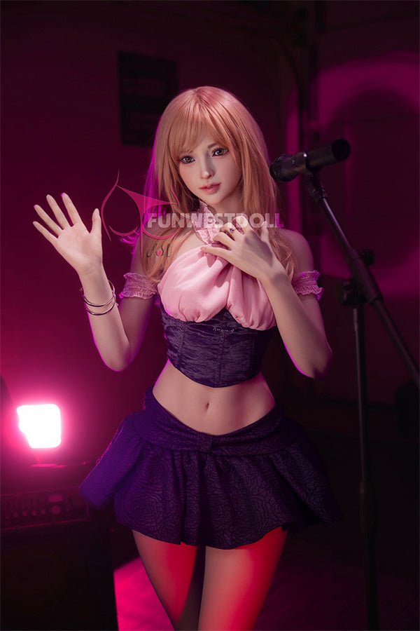 157cm/5ft2 C-Cup Cosplay Pop Diva Music TPE  Sex Doll - #038 Alice Natural