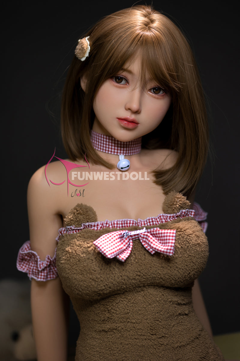 US In Stock - 152cm/4ft11 Japanese D-cup TPE Sex Doll -#041 Natural Amy