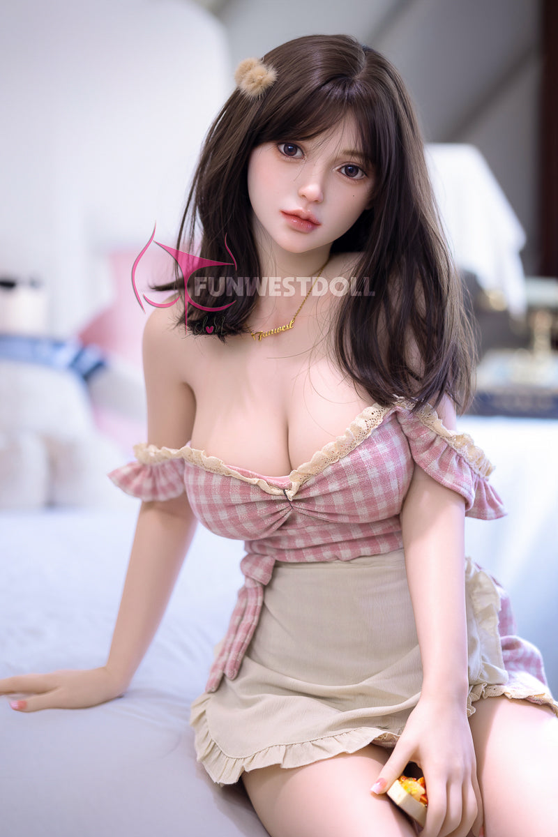 US In Stock - 152cm/4ft11 Japanese D-cup TPE Sex Doll - #036 White Lily