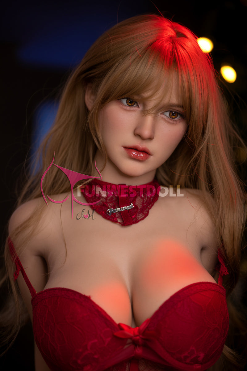 EU In Stock - 155cm/5ft1 F-cup Cosplay Beautiful TPE Sex Doll - #037 Natural Bella