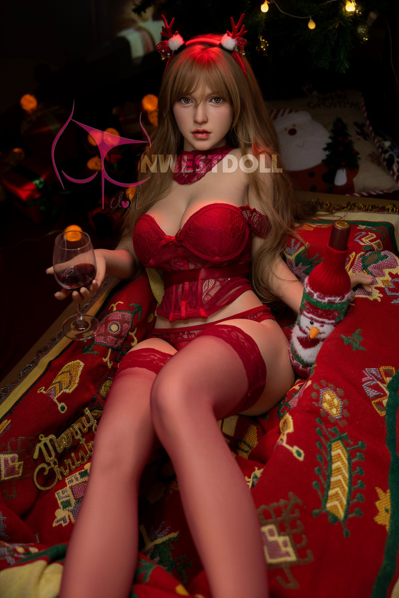 155cm/5ft1 F-cup Cosplay Beautiful TPE Sex Doll - #037 Natural Bella