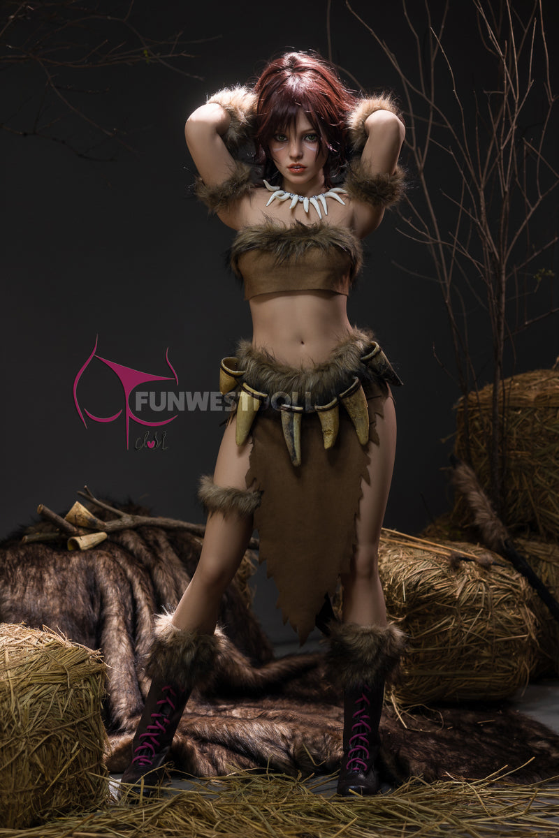 159cm/5ft3 A-cup Orcs Cosplay TPE Sex Doll - #040 Natural Kylie