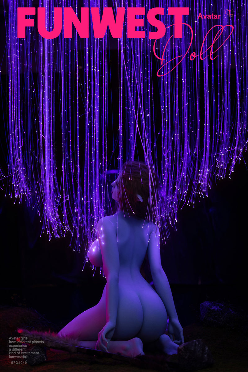 157cm/5ft2 G-cup Huge Breasts Fantasy TPE Sex Doll -  #040 Blue Kylie