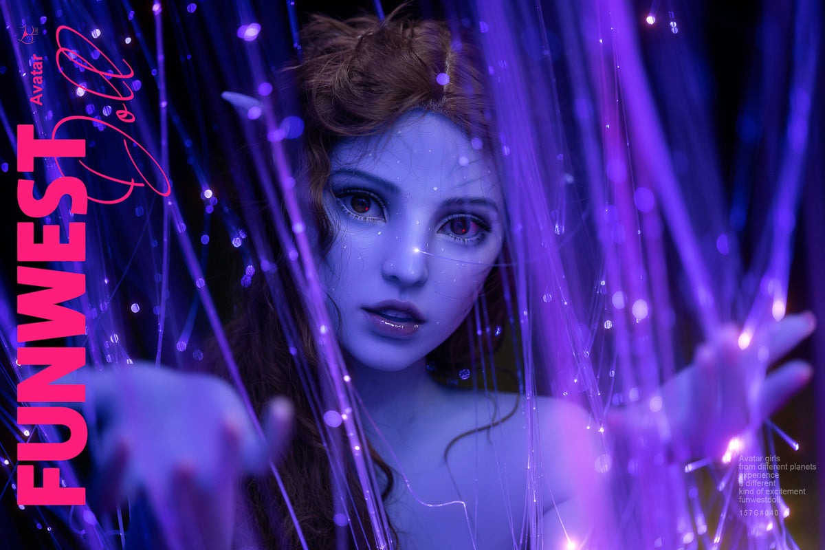 157cm/5ft2 G-cup Huge Breasts Fantasy TPE Sex Doll -  #040 Blue Kylie