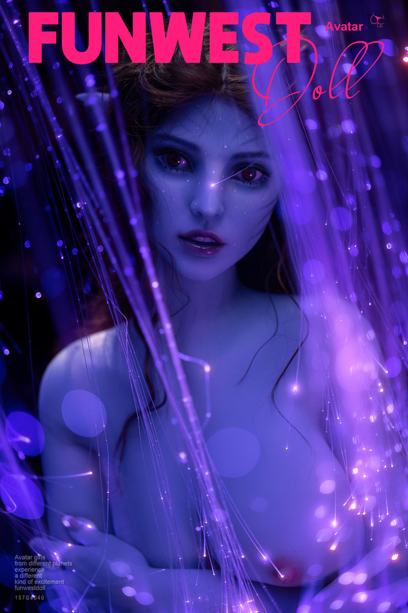 157cm/5ft2 G-cup Huge Breasts Fantasy TPE Sex Doll -  #040 Blue Kylie