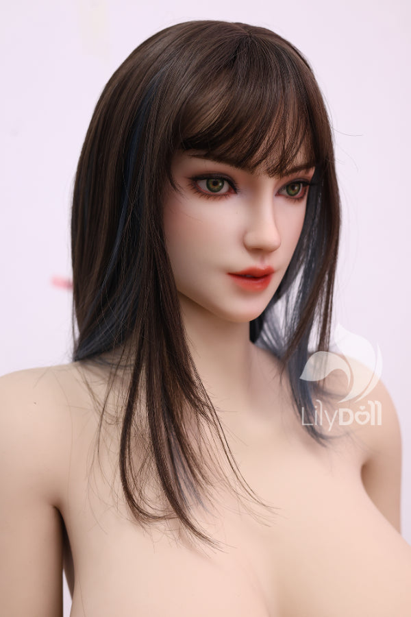 US In Stock - 157cm/5ft2 K-Cup BBW Hybrid Sex Doll - Aria-A, Head LH032A-A