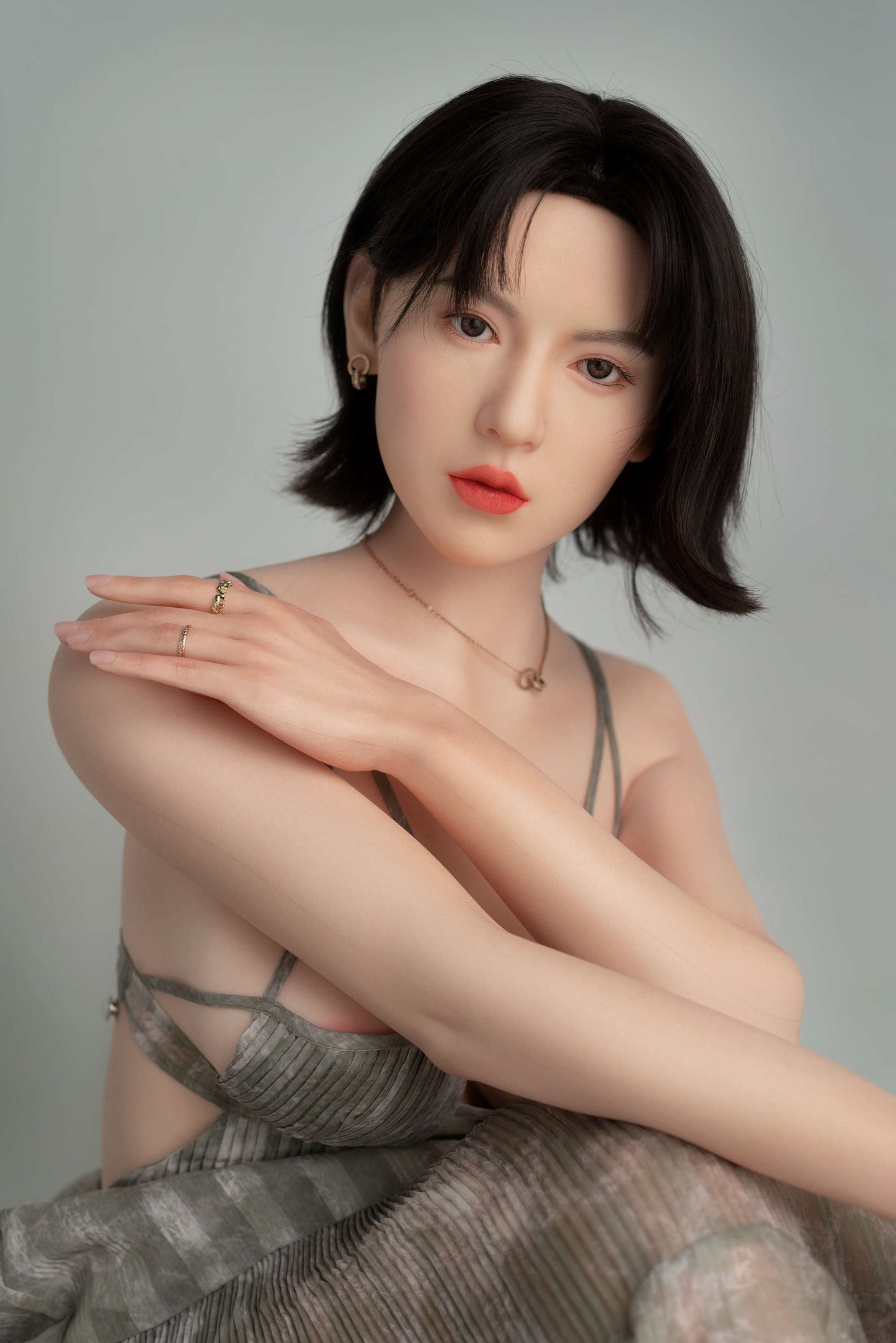 170cm/5ft7 C-Cup Asian Lifelike Silicone Sex Doll - GE123_1 Fair