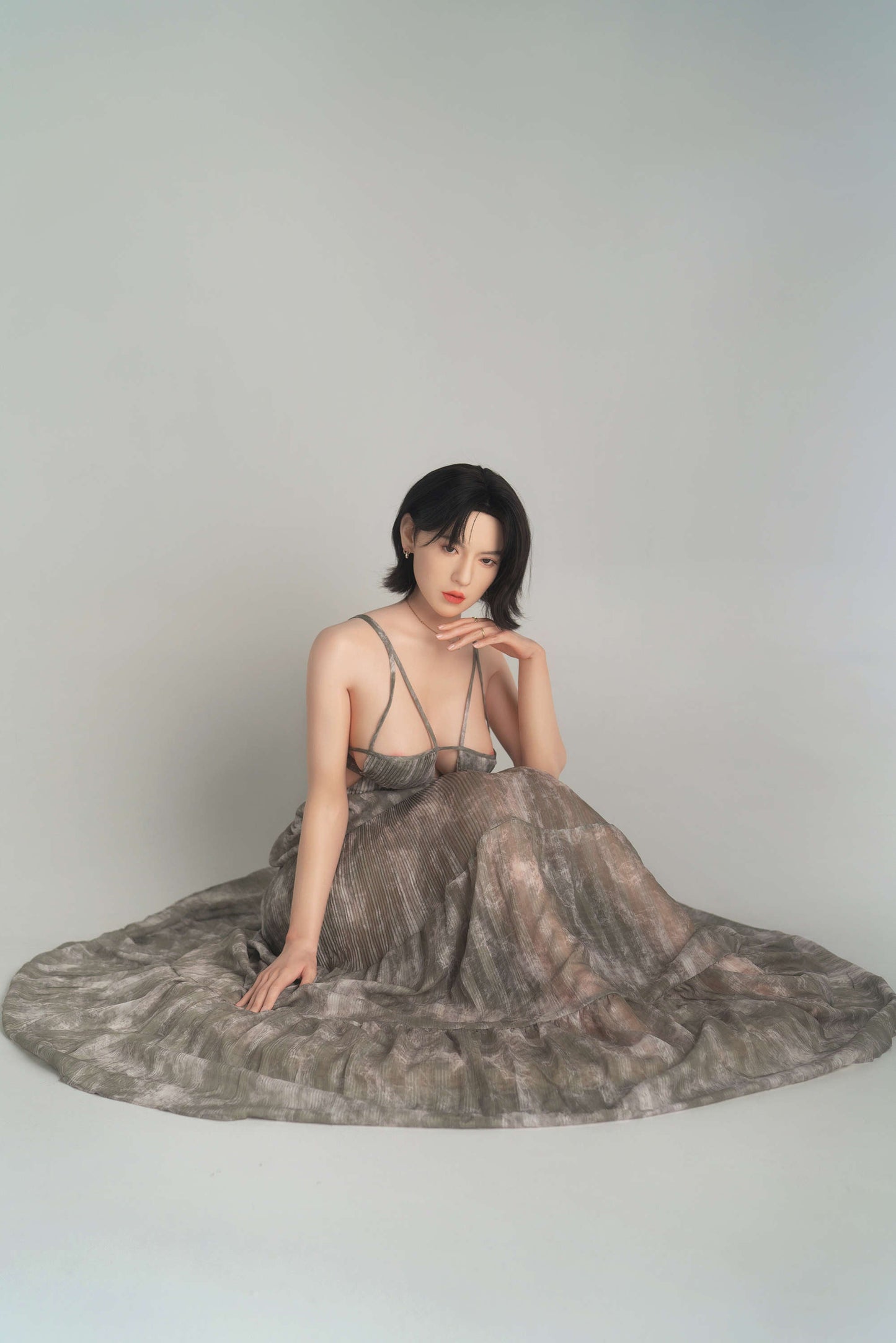 170cm/5ft7 C-Cup Asian Lifelike Silicone Sex Doll - GE123_1 Fair