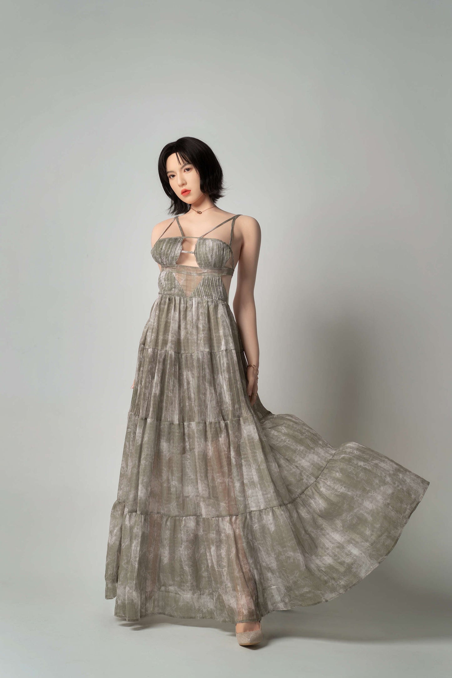 170cm/5ft7 C-Cup Asian Lifelike Silicone Sex Doll - GE123_1 Fair