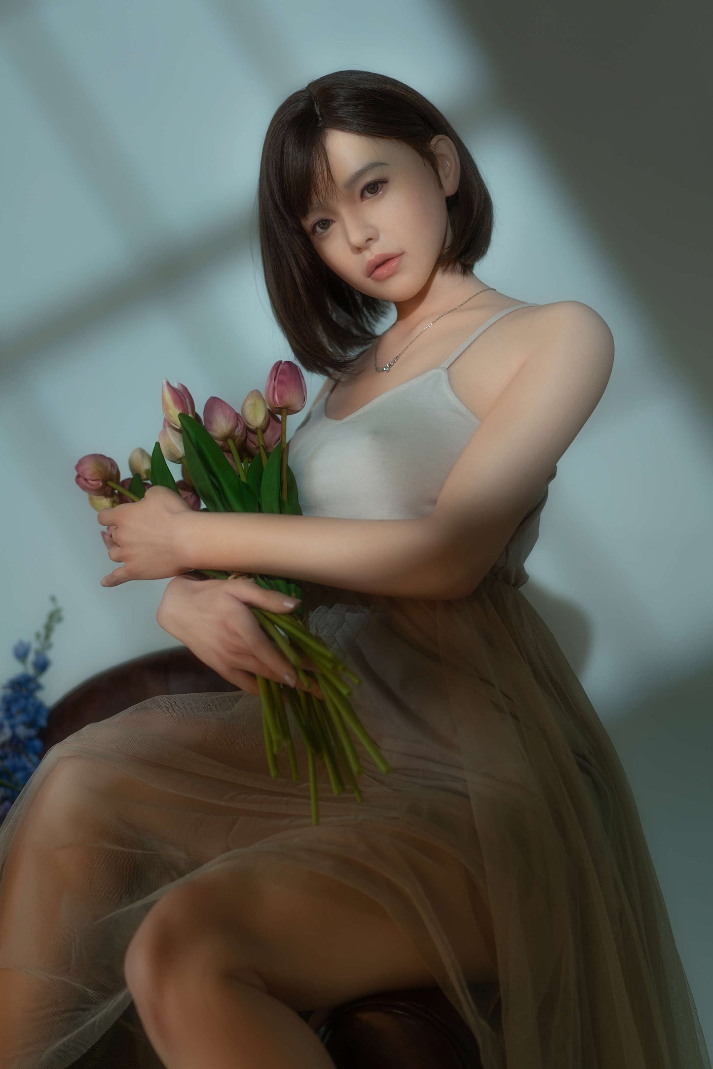 170cm/5ft7 C-Cup Asian Lifelike Silicone Sex Doll - GE124_1 Fair