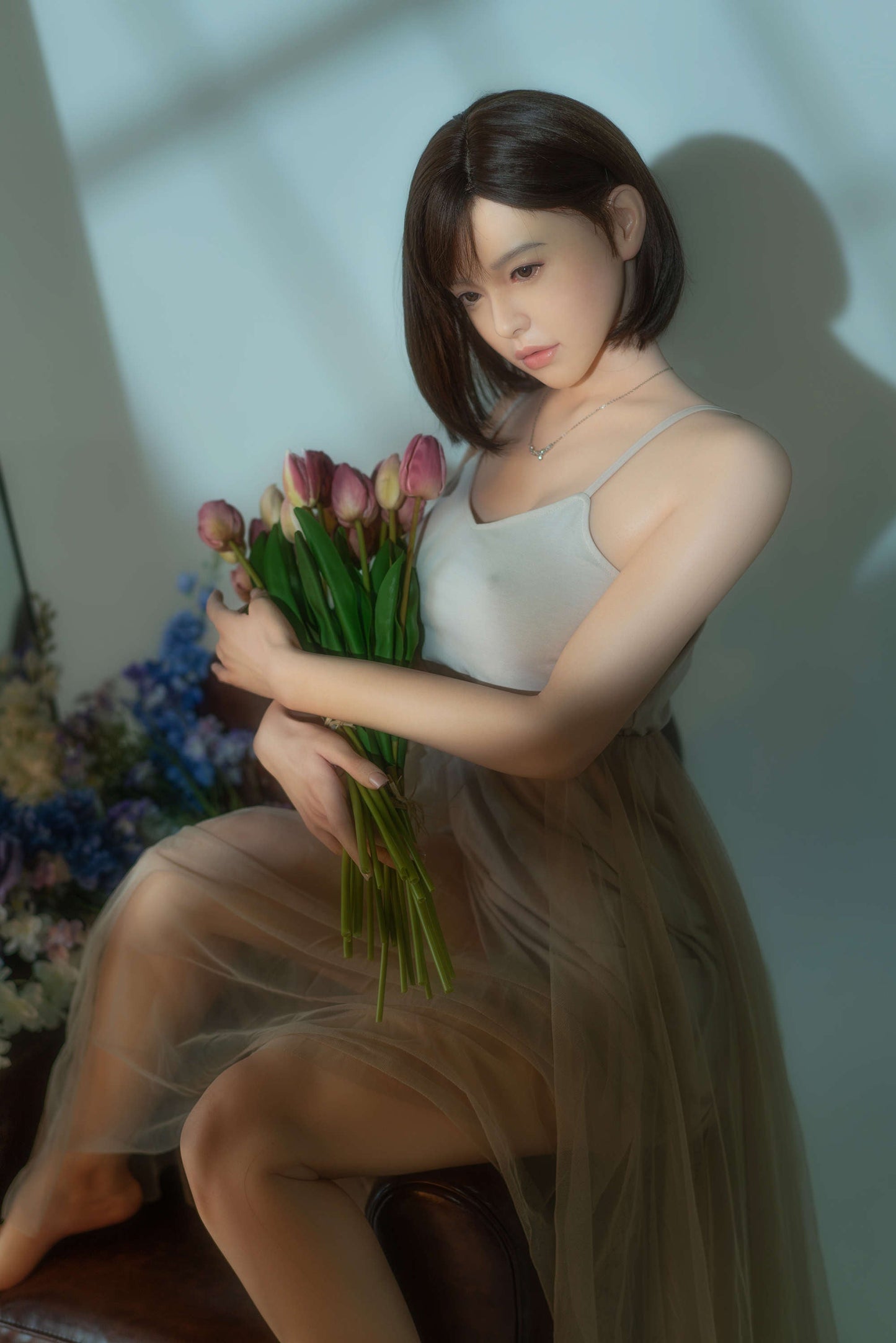 170cm/5ft7 C-Cup Asian Lifelike Silicone Sex Doll - GE124_1 Fair