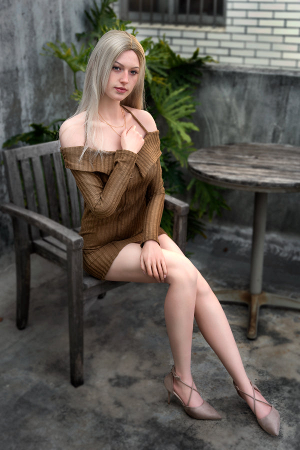 175cm/5ft9 E-Cup Super Real Silicone Sex Doll - GE41_1 Fair