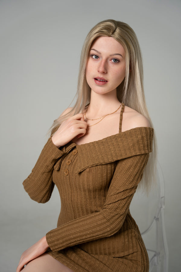 175cm/5ft9 E-Cup Super Real Silicone Sex Doll - GE41_1 Fair