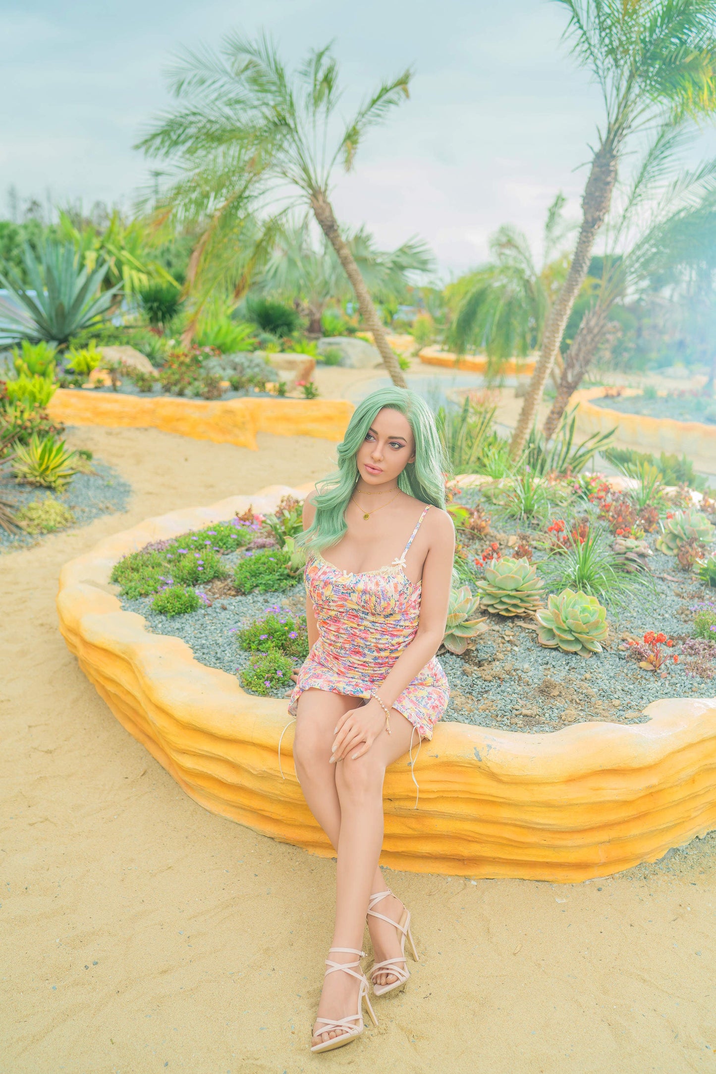 ZELEX Inspiration Series 2.0 | 170cm/5ft7 C-Cup Silicone Sex Doll - GE45_5 Tan