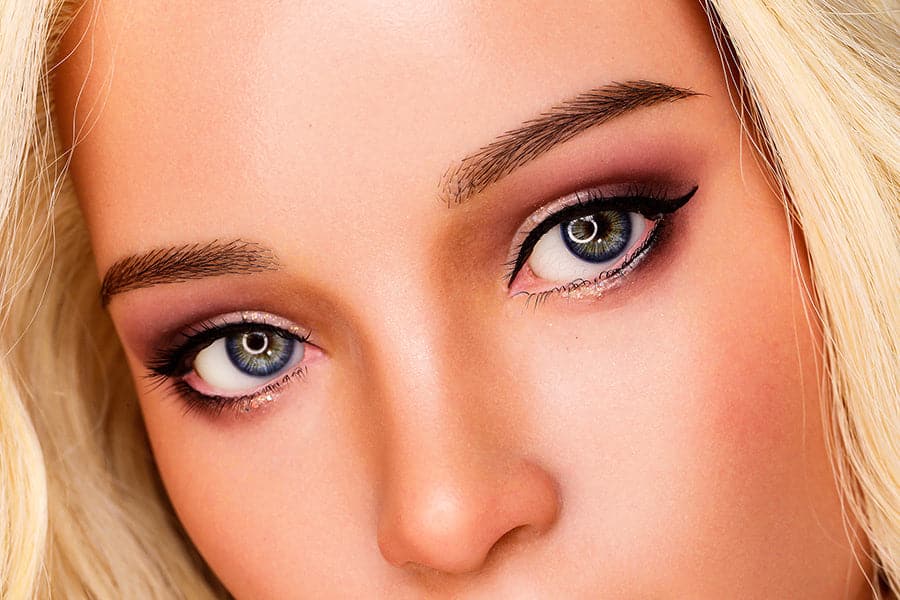 170cm/5ft7 C-Cup Sexy Blonde Model Silicone Sex Doll - GE46_4 Tan