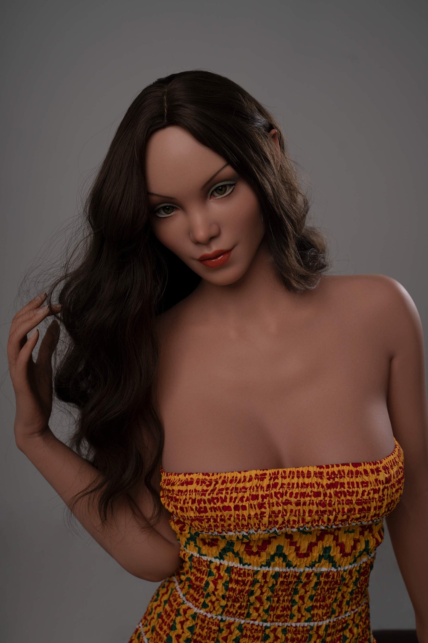 ZELEX Inspiration Series 2.0 | 170cm/5ft7 C-Cup Silicone Sex Doll - GE48_1 Tan