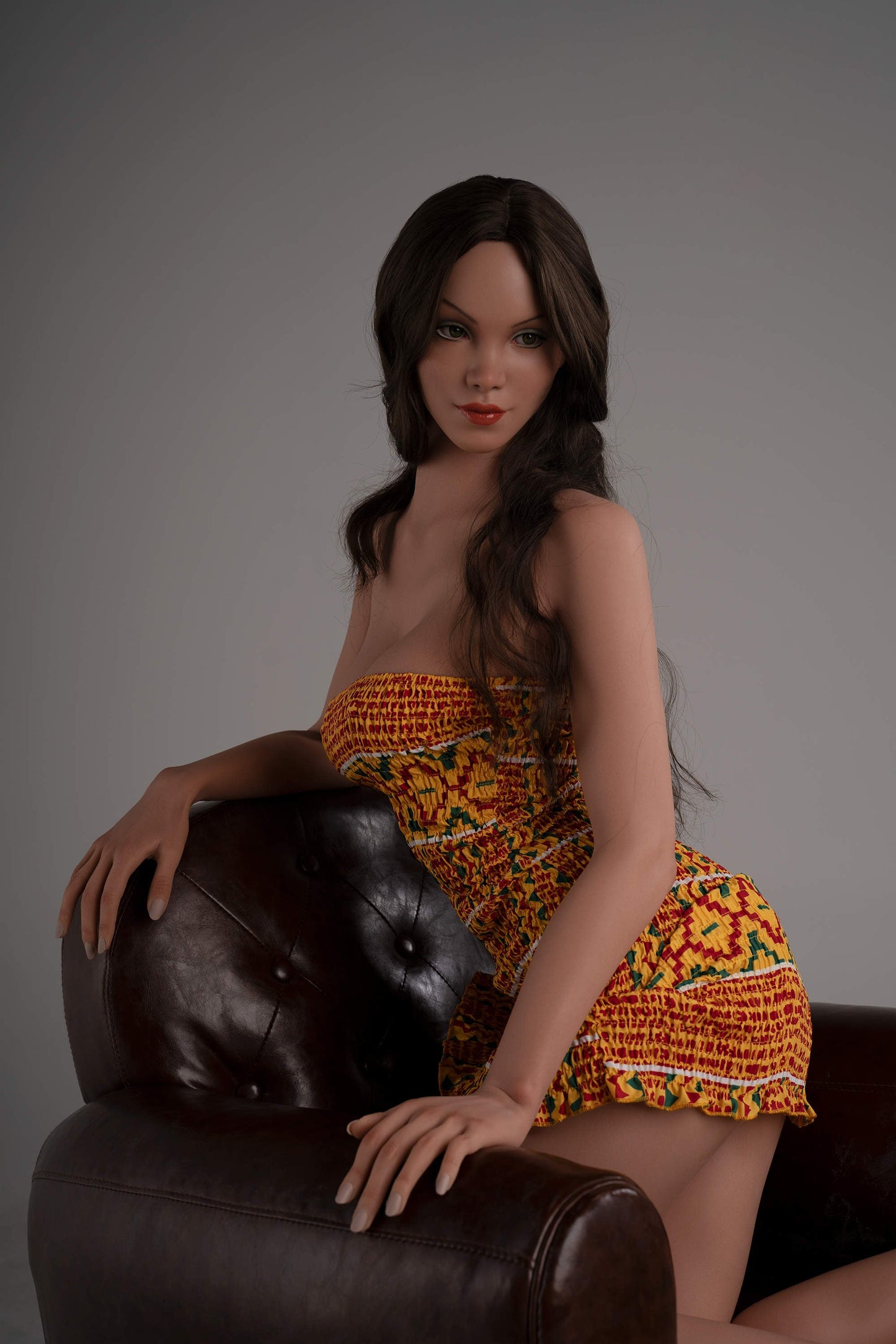 ZELEX Inspiration Series 2.0 | 170cm/5ft7 C-Cup Silicone Sex Doll - GE48_1 Tan