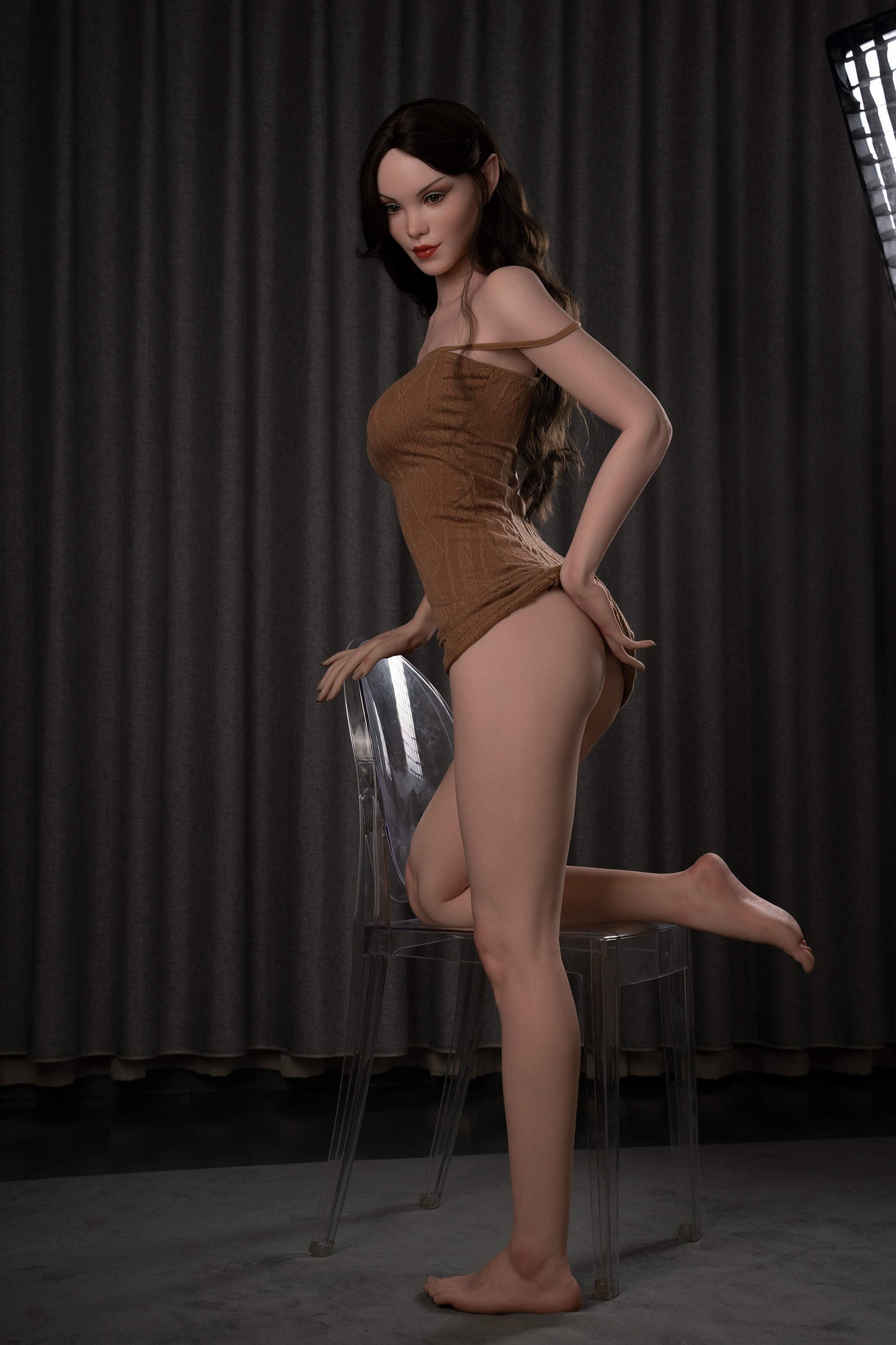 170cm/5ft7 C-Cup Super Real Silicone Sex Doll - GE48_2 Fair