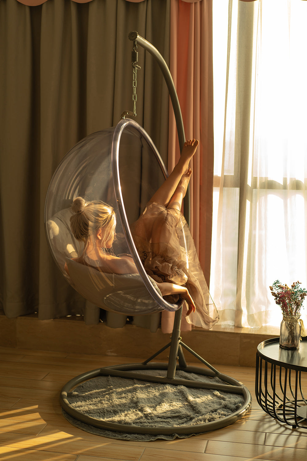 170cm/5ft7 C-Cup High-End Tall Silicone Lady Sex Doll - GE53_1 Tan