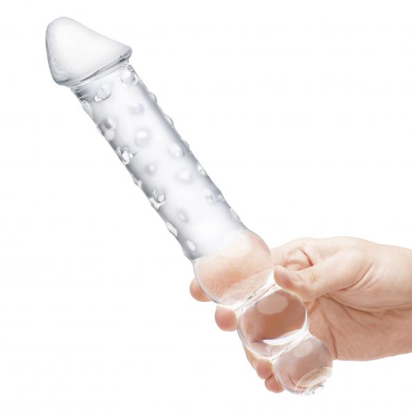 Doppelseitiger 12-Zoll-Dildo aus Glas